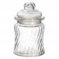Bonbonnière en Verre "Beran" 12cm Transparent|Boites de Rangement|Paris Prix