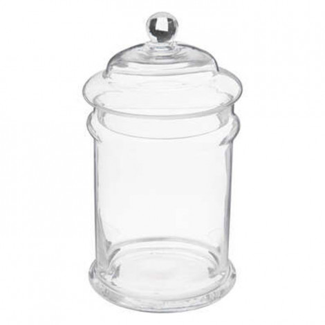 Bonbonnière en Verre "Bonbon" 25cm Transparent|Boites de Rangement|Paris Prix