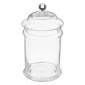 Bonbonnière en Verre "Bonbon" 25cm Transparent|Boites de Rangement|Paris Prix