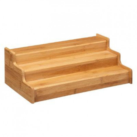 Présentoir à Épices Extensible "Bambou" 31-50cm Naturel|Boites de Rangement|Paris Prix