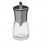 Sucrier en Verre "Rond" 0,16L Transparent & Argent|Boites de Rangement|Paris Prix