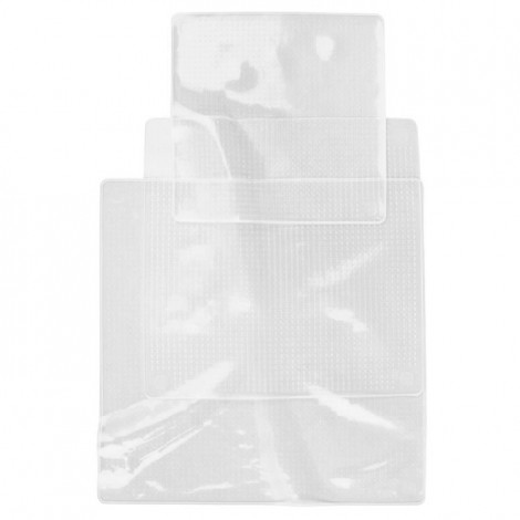 Lot de 3 Couvercles "Réutilisable" 30cm Transparent|Conservation|Paris Prix