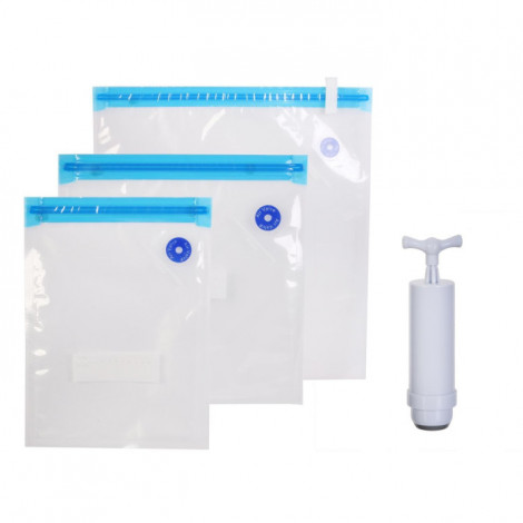 Lot de 4 Sachets "Réutilisables" 34cm Transparent|Conservation|Paris Prix