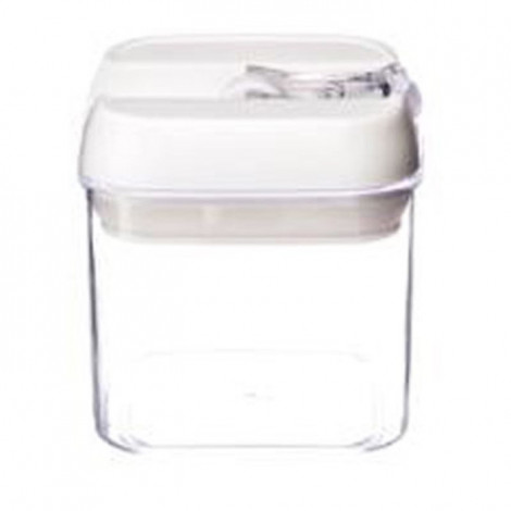 Bocal en Plastique Carré "Oslo" 500mL Transparent|Conservation|Paris Prix