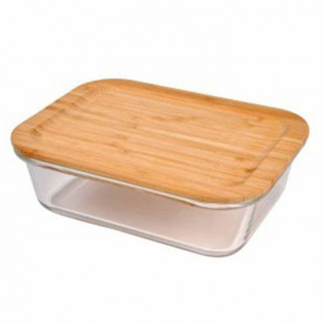 Boîte de Conservation Rectangulaire "Bambou" 0,37L Naturel|Conservation|Paris Prix