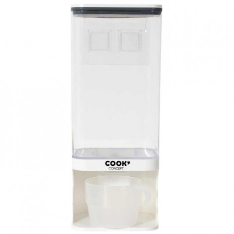 Distributeur d'Aliments Secs "Céréales" 1,5L Transparent|Conservation|Paris Prix