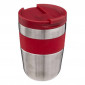 Mug Isolant Hermétique "Silicone" 0,25L Rouge|Conservation|Paris Prix