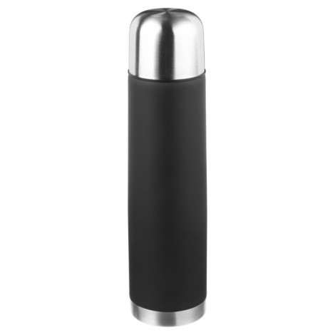 Bouteille Isotherme Inox "Cup" 1L Noir|Conservation|Paris Prix