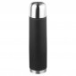 Bouteille Isotherme Inox "Cup" 1L Noir|Conservation|Paris Prix