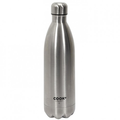 Bouteille de Transport "Isotherme" 1L Argent|Conservation|Paris Prix