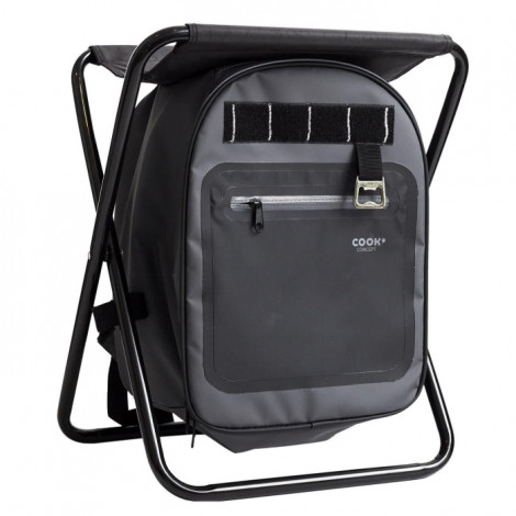 Sac à Dos avec Assise "Fraîcheur" 38cm Noir|Conservation|Paris Prix
