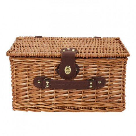 Panier de Pique Nique "4 Personnes" 38cm Naturel|Conservation|Paris Prix