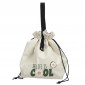 Sac Fraîcheur "Life is Cool" 34cm Naturel|Conservation|Paris Prix