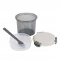 Boîte de Repas & Cuillère "Lunch Box" 60cl Gris|Conservation|Paris Prix