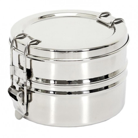 Lunch Box Ronde "2 Niveaux" 80cl Inox|Conservation|Paris Prix