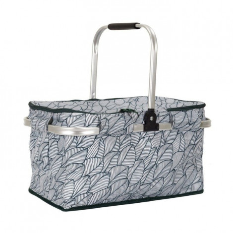 Panier Pique-Nique "Zeste" 25L Gris & Noir|Conservation|Paris Prix