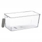Bac de Rangement Frigo "Poignée" 17cm Transparent|Conservation|Paris Prix