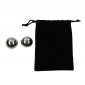Lot de 2 Boules à Glaçon "Réutilisables" 2cm Noir|Conservation|Paris Prix