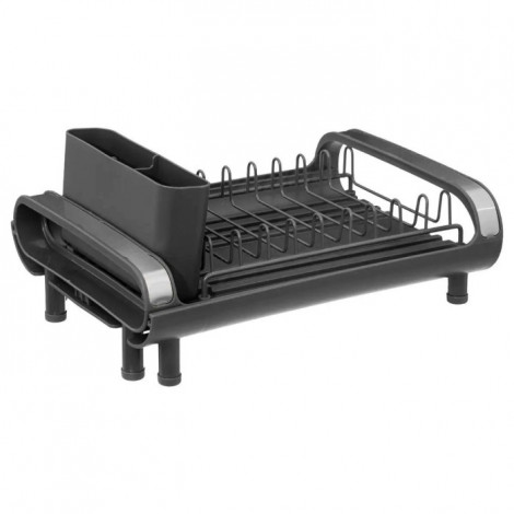 Égouttoir Extensible avec Plateau "Etira" 49cm Gris|Equipement de Cuisine|Paris Prix