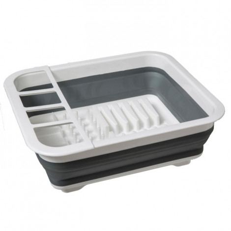 Égouttoir en Silicone "Rétractable" 35cm Gris|Equipement de Cuisine|Paris Prix