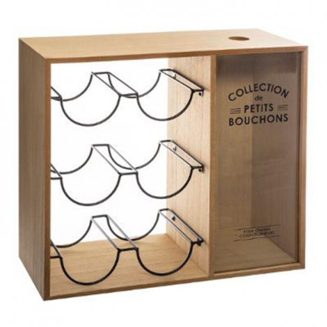 Casier Range-Bouteilles "Loft" 40cm Naturel|Equipement de Cuisine|Paris Prix