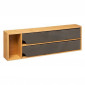 Rangement Cuisine 2 Compartiments "Winder" 39cm Naturel|Equipement de Cuisine|Paris Prix