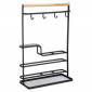 Organiseur de Cuisine "Blackwood" 43cm Noir|Equipement de Cuisine|Paris Prix
