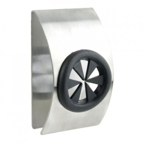 Accroche Torchon Adhésif "Spin" 8cm Argent|Equipement de Cuisine|Paris Prix