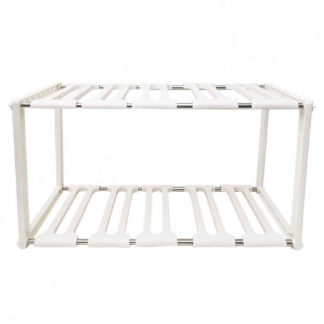 Porte-Ustensiles Extensible "Cuisine" 40-68cm Blanc|Equipement de Cuisine|Paris Prix
