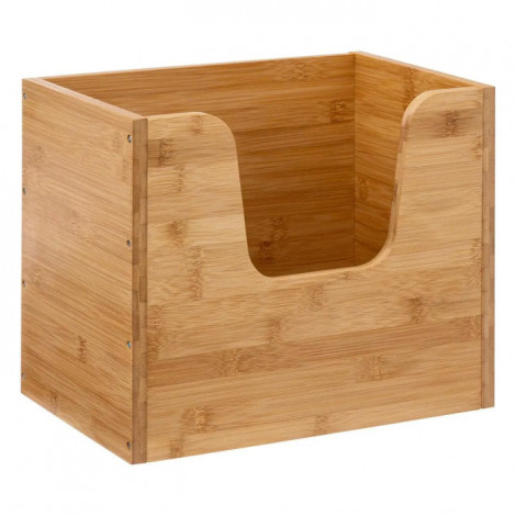 Panier de Rangement Empilable "Bambou" 31cm Naturel|Equipement de Cuisine|Paris Prix