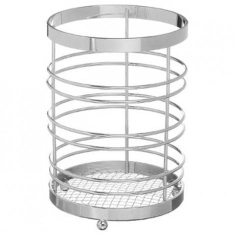 Pot Range Couverts Métal 17cm Argent|Equipement de Cuisine|Paris Prix