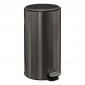 Poubelle de Cuisine en Métal "Delta" 30L Inox Noir|Equipement de Cuisine|Paris Prix
