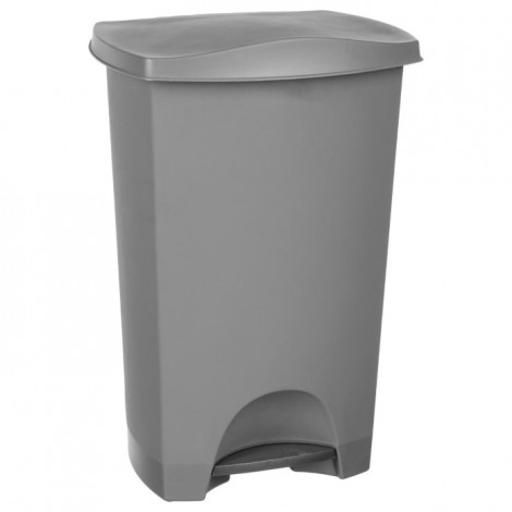Poubelle à Pédale "Cucina" 42L Gris|Equipement de Cuisine|Paris Prix