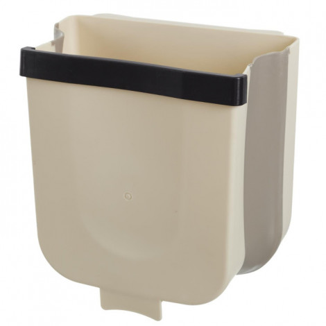 Poubelle Rétractable "Suspendue" 4L Blanc|Equipement de Cuisine|Paris Prix