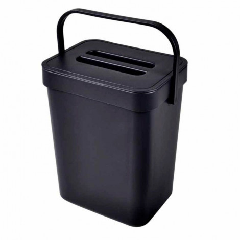 Poubelle de Compost "Accrochable" 3L Anthracite|Equipement de Cuisine|Paris Prix