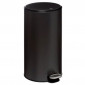 Poubelle de Cuisine en Métal "Delta" 30L Noir|Equipement de Cuisine|Paris Prix