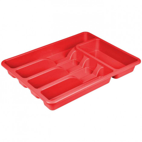Range-Couverts "Deluxe" 39cm Rouge|Equipement de Cuisine|Paris Prix