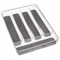 Range-Couverts "5 Cases" 32cm Gris|Equipement de Cuisine|Paris Prix
