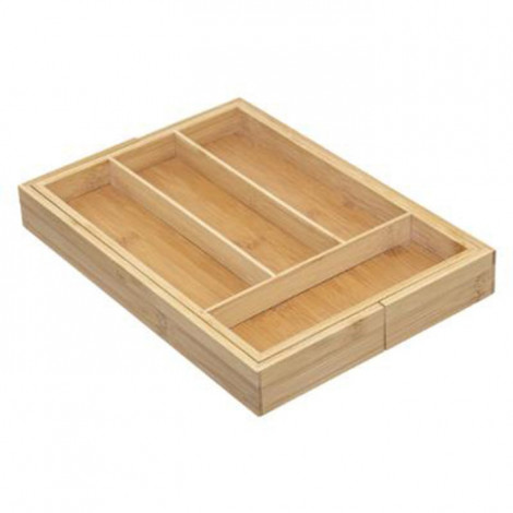 Range-Couverts Extensible Bambou "Paco" 35cm Naturel|Equipement de Cuisine|Paris Prix