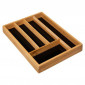Range-Couverts "Blackbamboo" 34cm Naturel & Noir|Equipement de Cuisine|Paris Prix