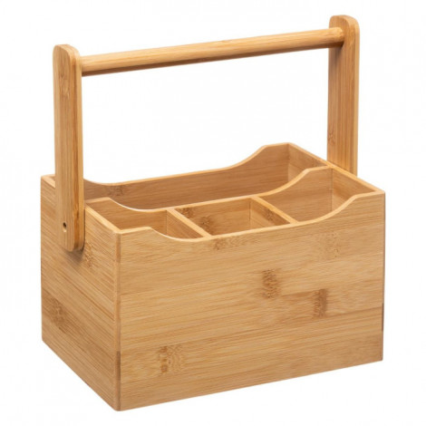 Range-Couvert & Poignée "Bambou" 22cm Naturel|Equipement de Cuisine|Paris Prix