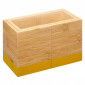 Pot Range-Couverts Bambou "Modern" 18cm Moutarde|Equipement de Cuisine|Paris Prix