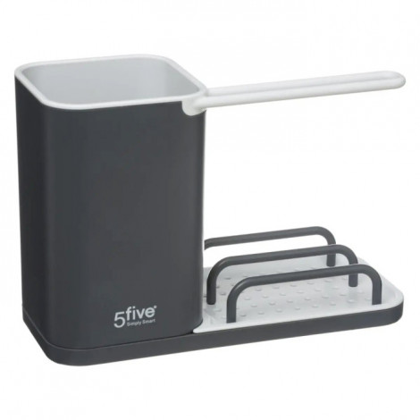 Organisateur d'évier "Néo" 14cm Gris|Equipement de Cuisine|Paris Prix