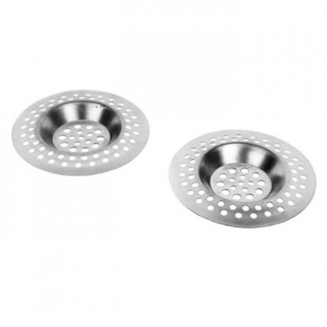 Lot de 2 Grilles d’Évier "Sink" 7cm Gris|Equipement de Cuisine|Paris Prix