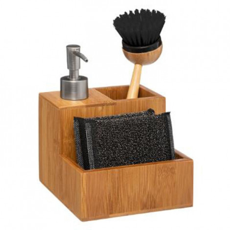 Kit Vaisselle 3 en 1 "Bambou" 20cm Naturel|Equipement de Cuisine|Paris Prix