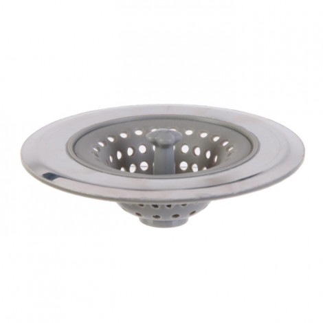 Filtre d'Evier Silicone & Inox "Flexible" 6cm Gris|Equipement de Cuisine|Paris Prix