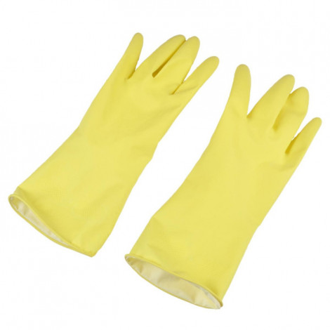 Paire de Gants de Ménage "Latex" Taille L Jaune|Entretien de la Maison|Paris Prix