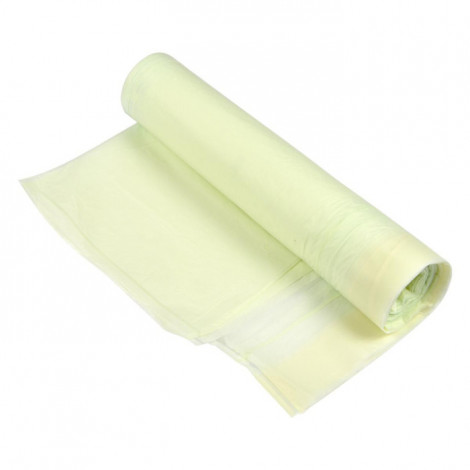 Lot de 10 Sacs Poubelle "Compostables" 30L Jaune|Entretien de la Maison|Paris Prix