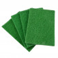 Lot de 4 Tampons Grattants "Récurer" 15cm Vert|Entretien de la Maison|Paris Prix
