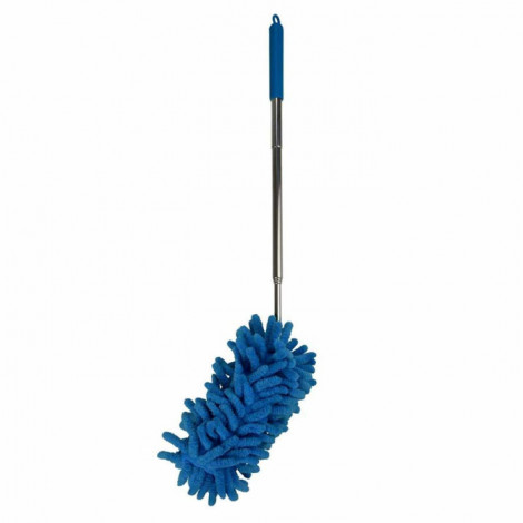 Plumeau Microfibre "Télescopique" 75cm Bleu Paon|Entretien de la Maison|Paris Prix